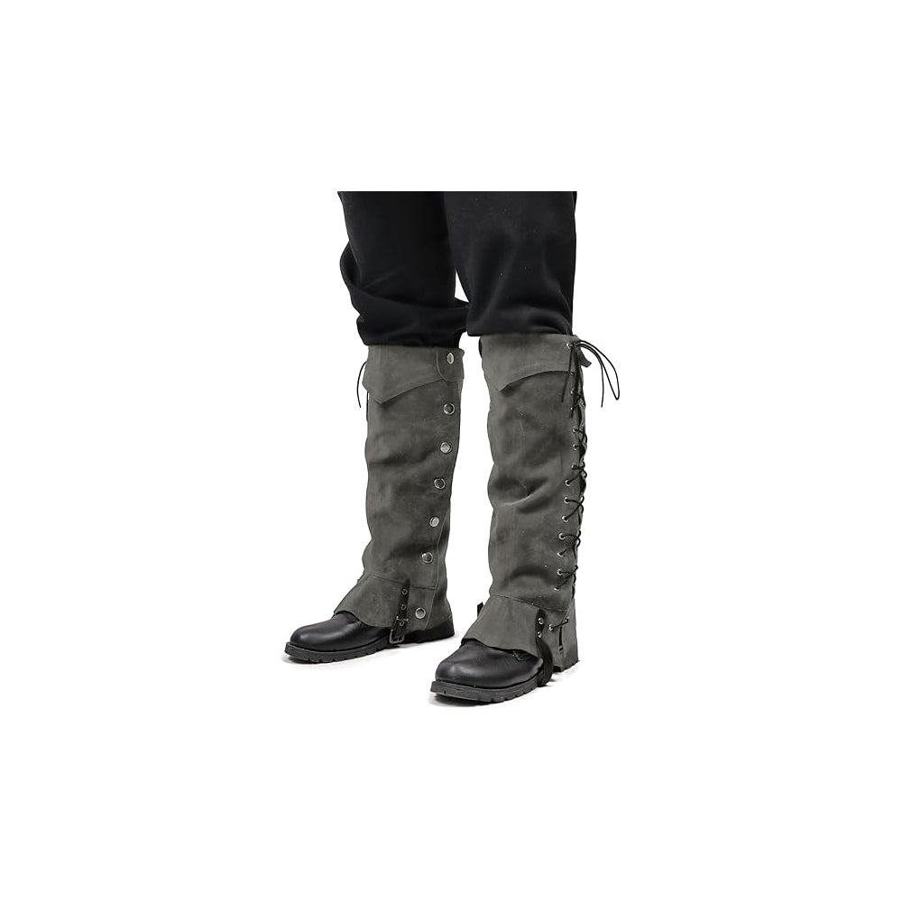 Medieval Leg Covers Pirate Steampunk Costume for Boots