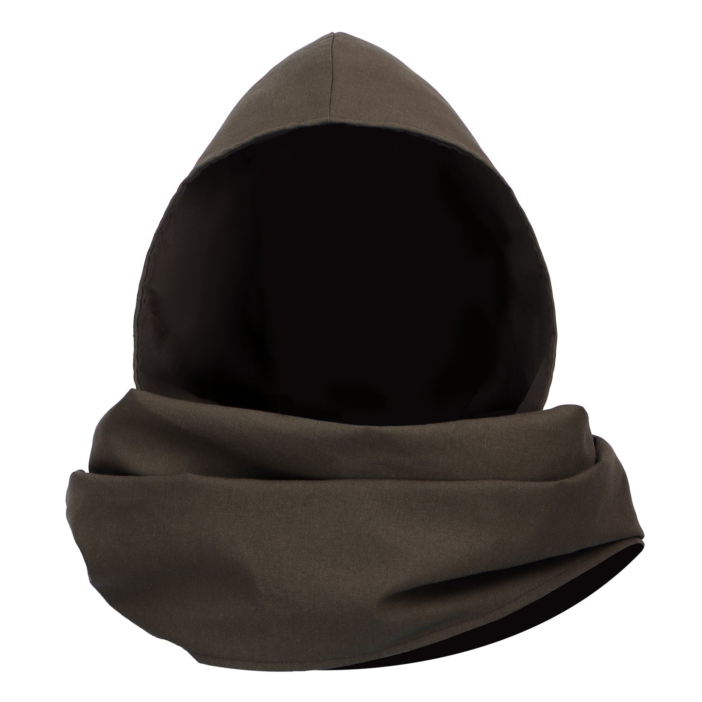 Medieval Linen Cowl Hood Scarf