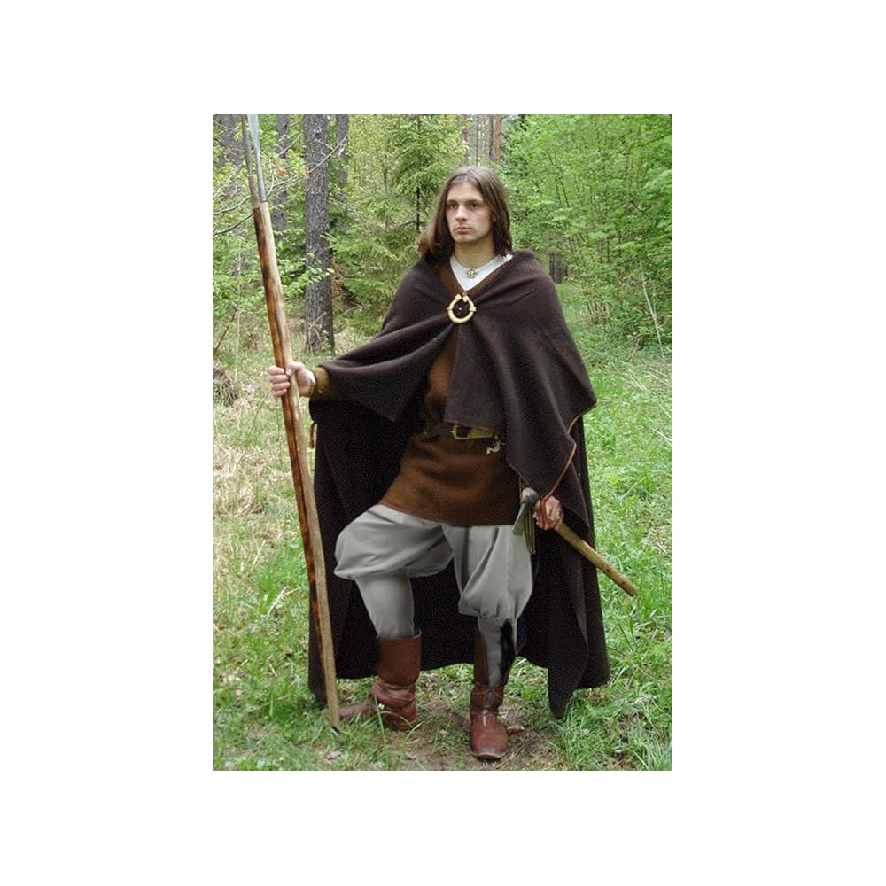 Medieval Pirate Retro Ankle Banded Pants for Men