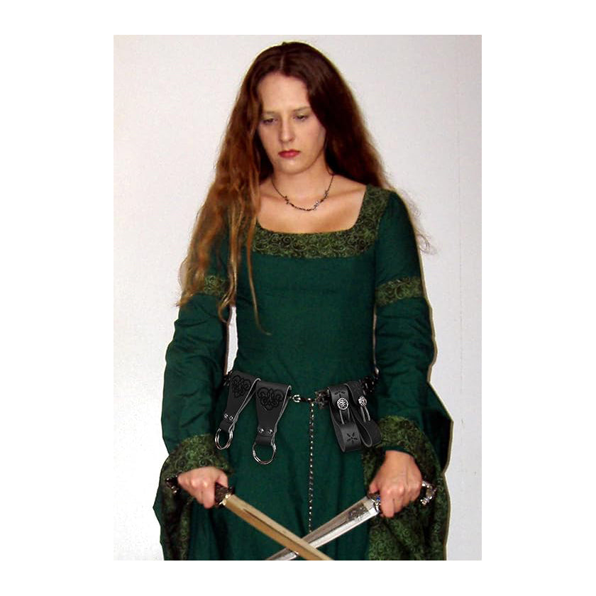 Medieval Skirt Hike Clips for Renaissance Dress Belt