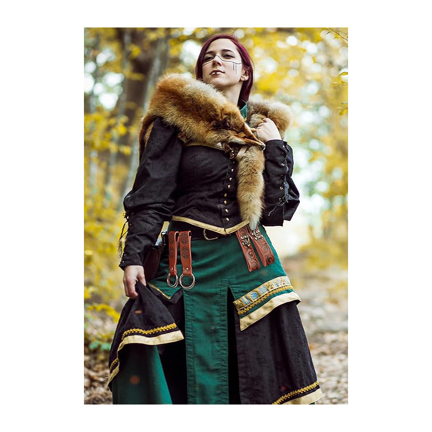 Medieval Skirt Hike Clips for Renaissance Dress Belt