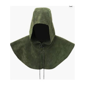 Medieval Cowl Hat Renaissance Cowl Cape Hooded Rogue Gothic Pagan Costume Accessory