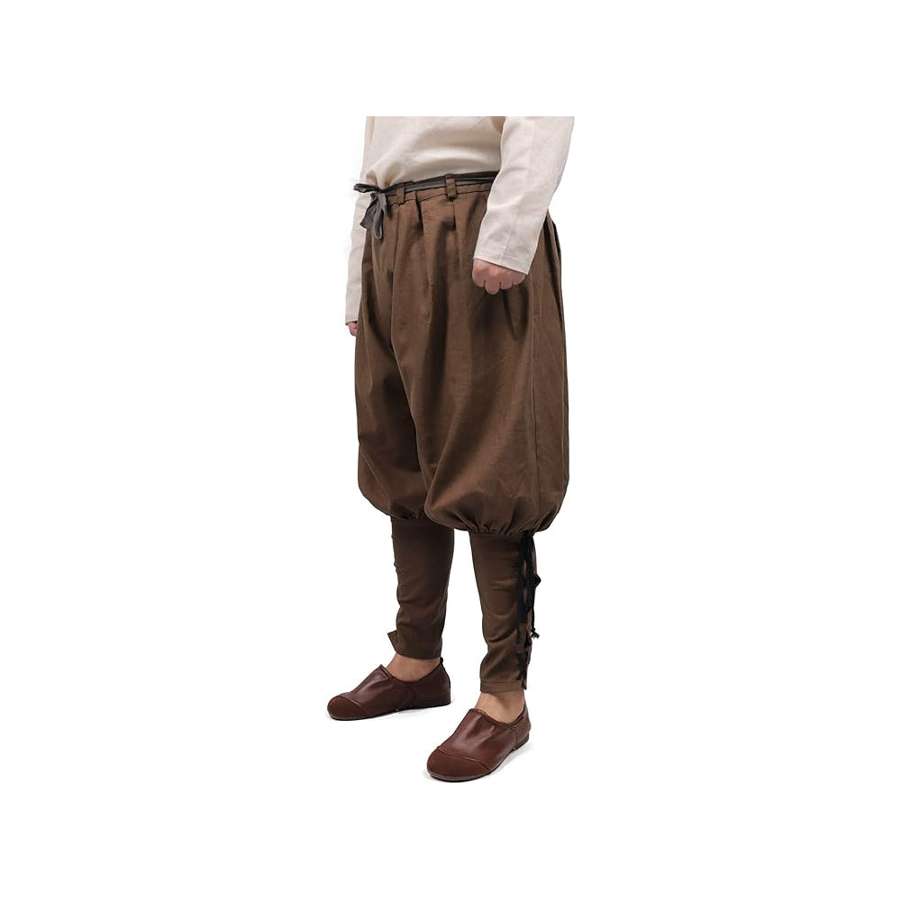 Medieval Pirate Retro Ankle Banded Pants for Men