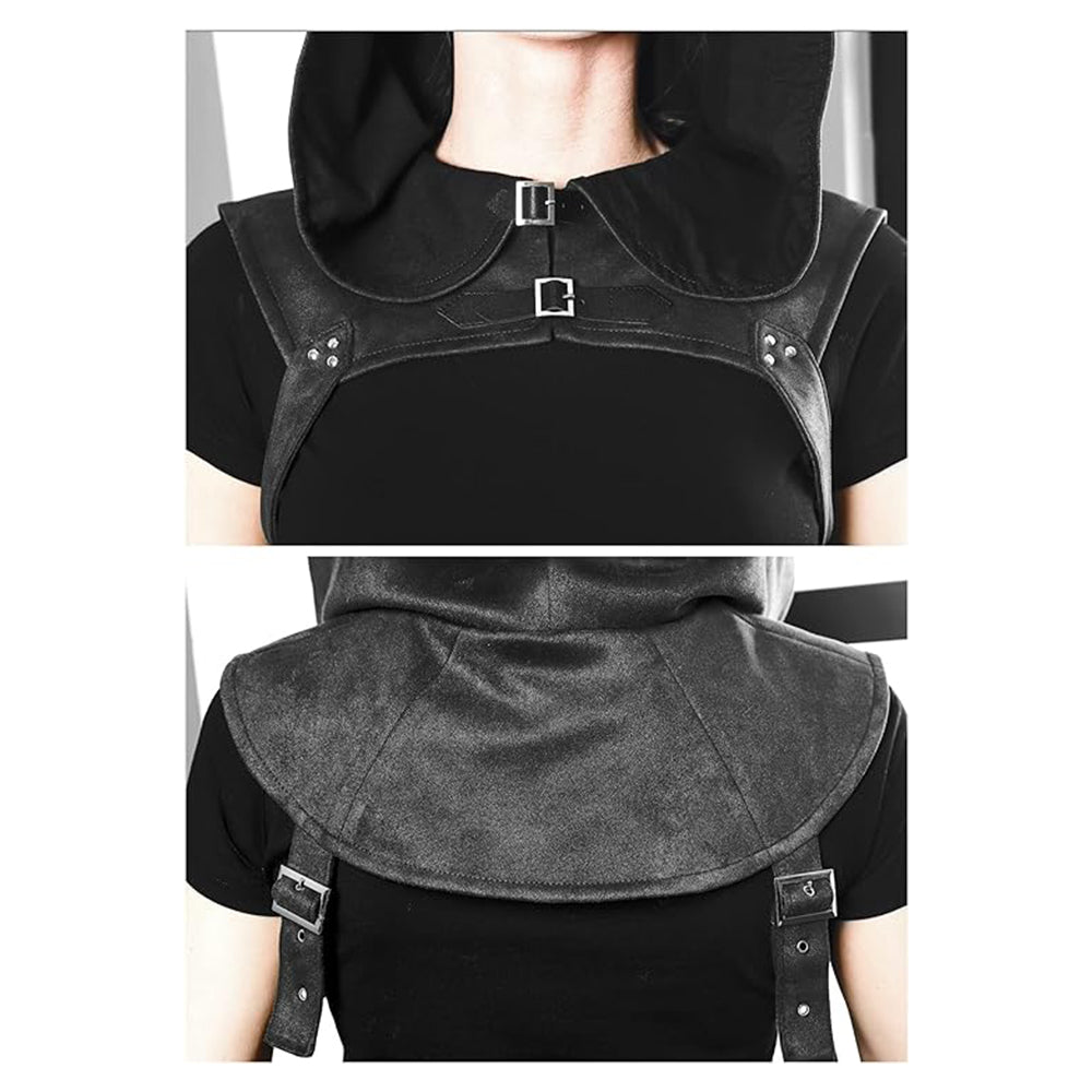 Steampunk Cowl Hat Gothic Cape