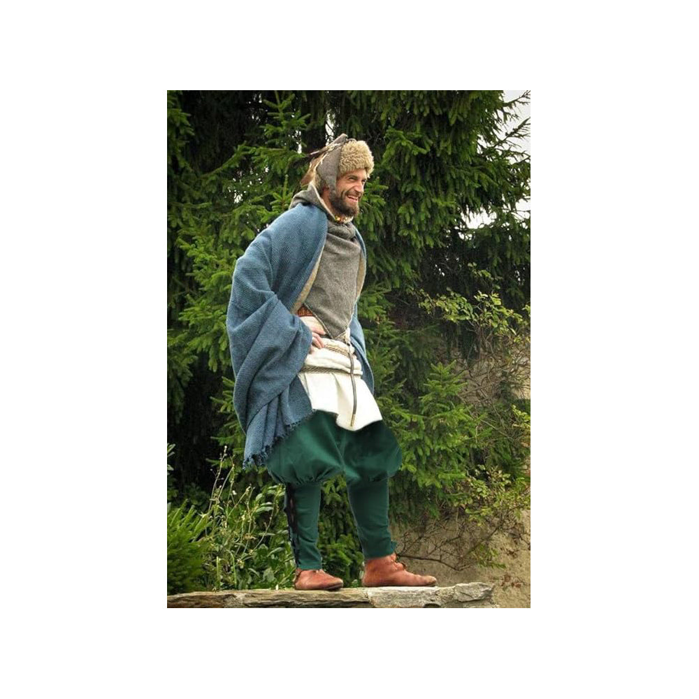 Medieval Pirate Retro Ankle Banded Pants for Men