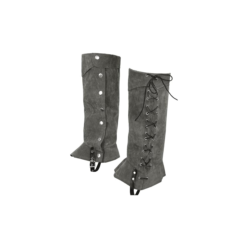 Medieval Leg Covers Pirate Steampunk Costume for Boots