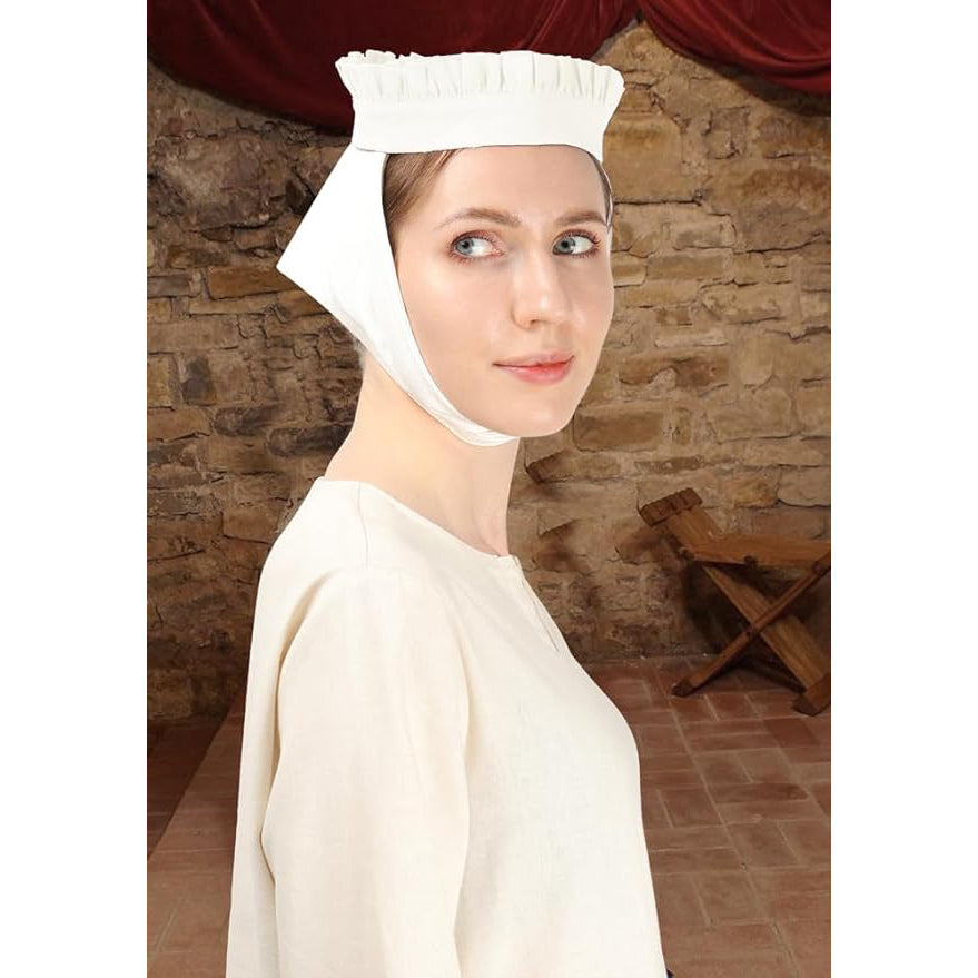 Medieval Linen Headband for Women