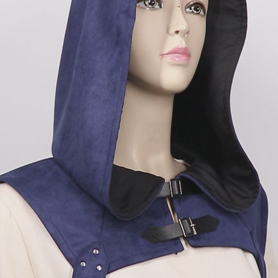 Steampunk Cowl Hat Gothic Cape